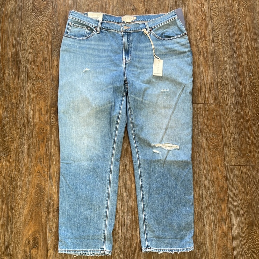 Hatch Distressed Blue Jeans